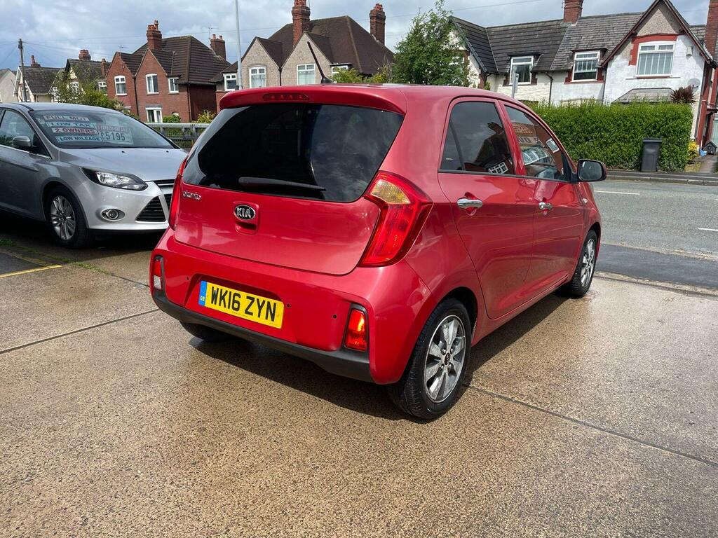 Kia Picanto Hatchback 1.0 Sr7 Euro 6 201616 WK16ZYN Red #2