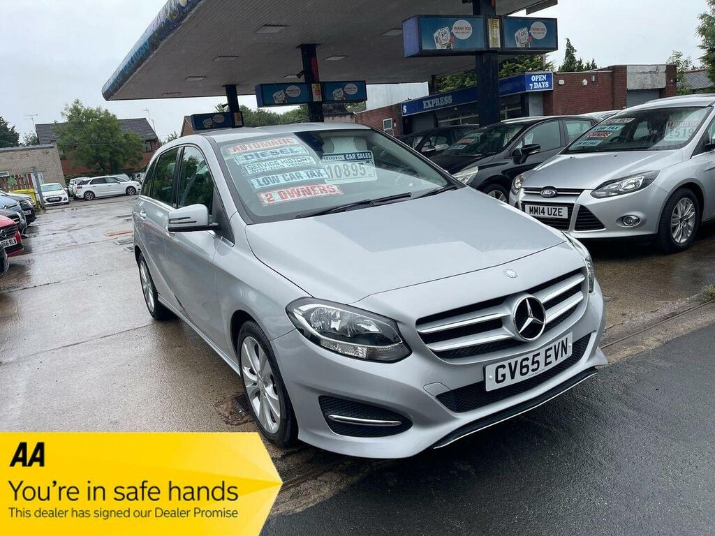 Mercedes-Benz B Class 1.5 B180d Sport 7G-dct Euro 6 Ss Silver