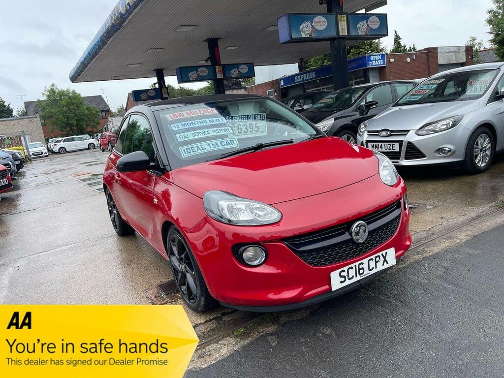 Vauxhall Adam 1.2I Ecoflex Energised Euro 6 Ss Red