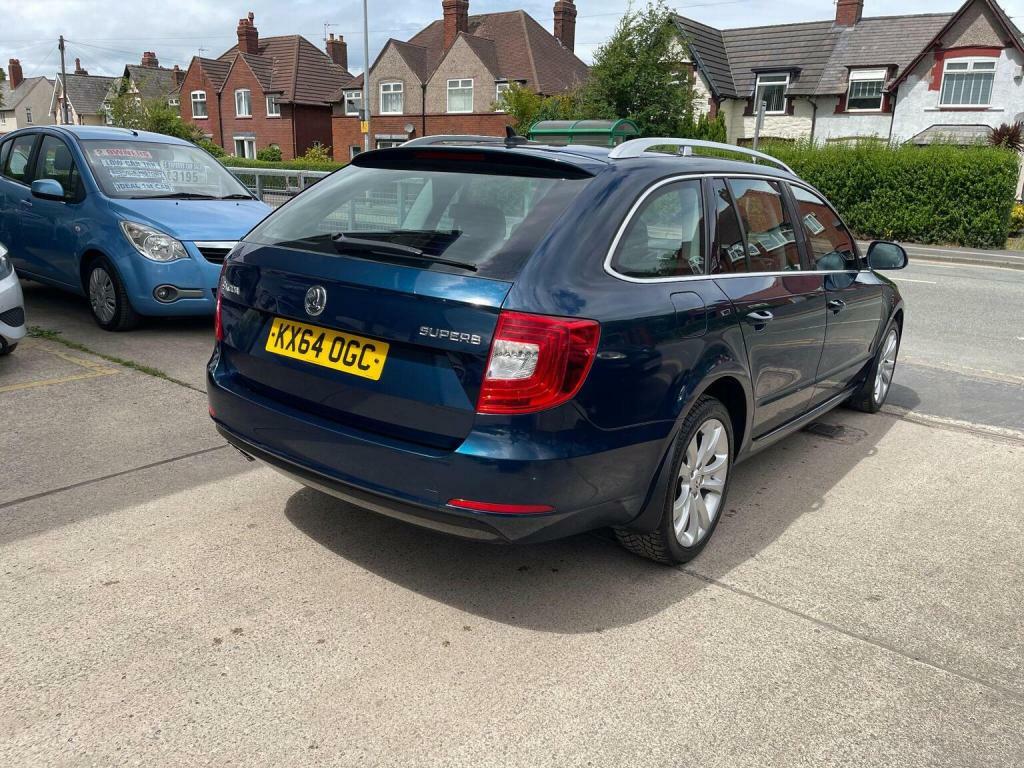Skoda Superb 2.0 Tdi Elegance Blue #22