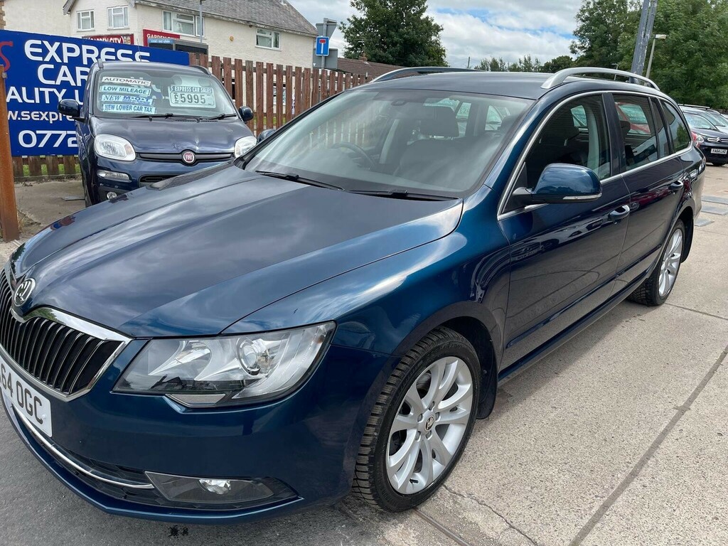 Skoda Superb 2.0 Tdi Elegance Blue #15