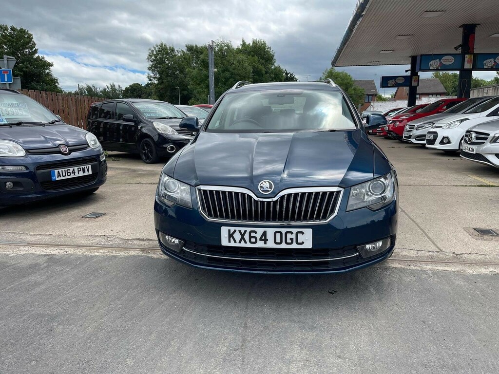 Skoda Superb 2.0 Tdi Elegance Blue #12
