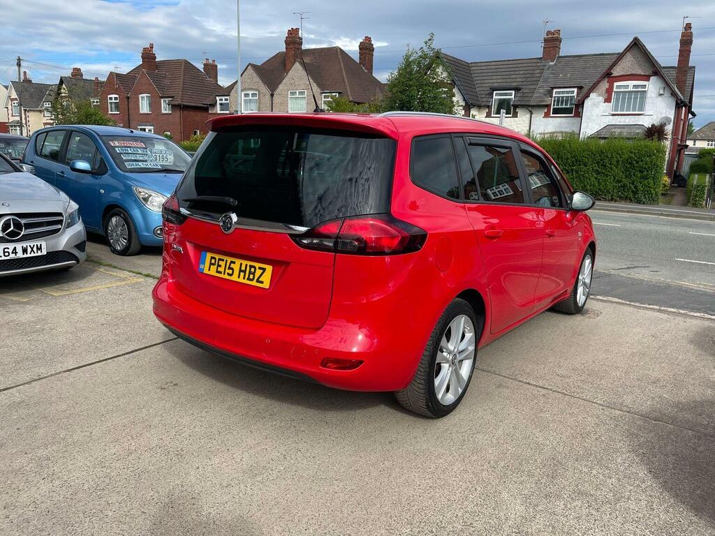 Vauxhall Zafira Tourer 1.4I Turbo Sri Euro 6 Red #2