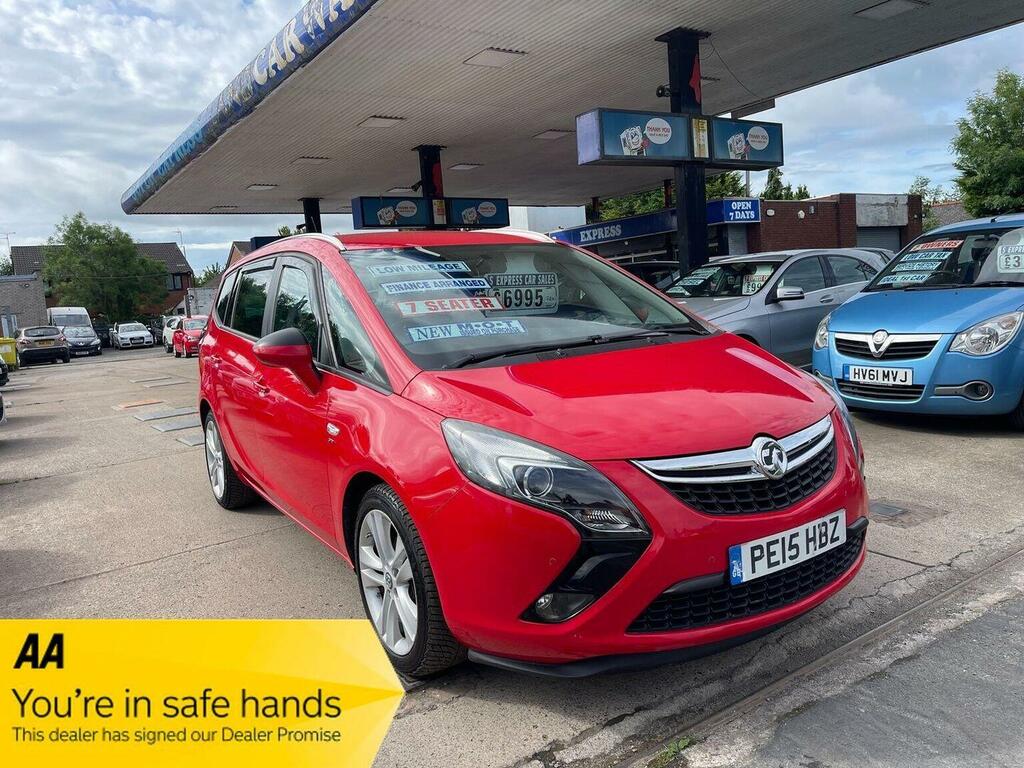 Vauxhall Zafira Tourer 1.4I Turbo Sri Euro 6 Red