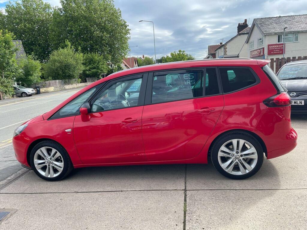 Vauxhall Zafira Tourer 1.4I Turbo Sri Euro 6 Red #6