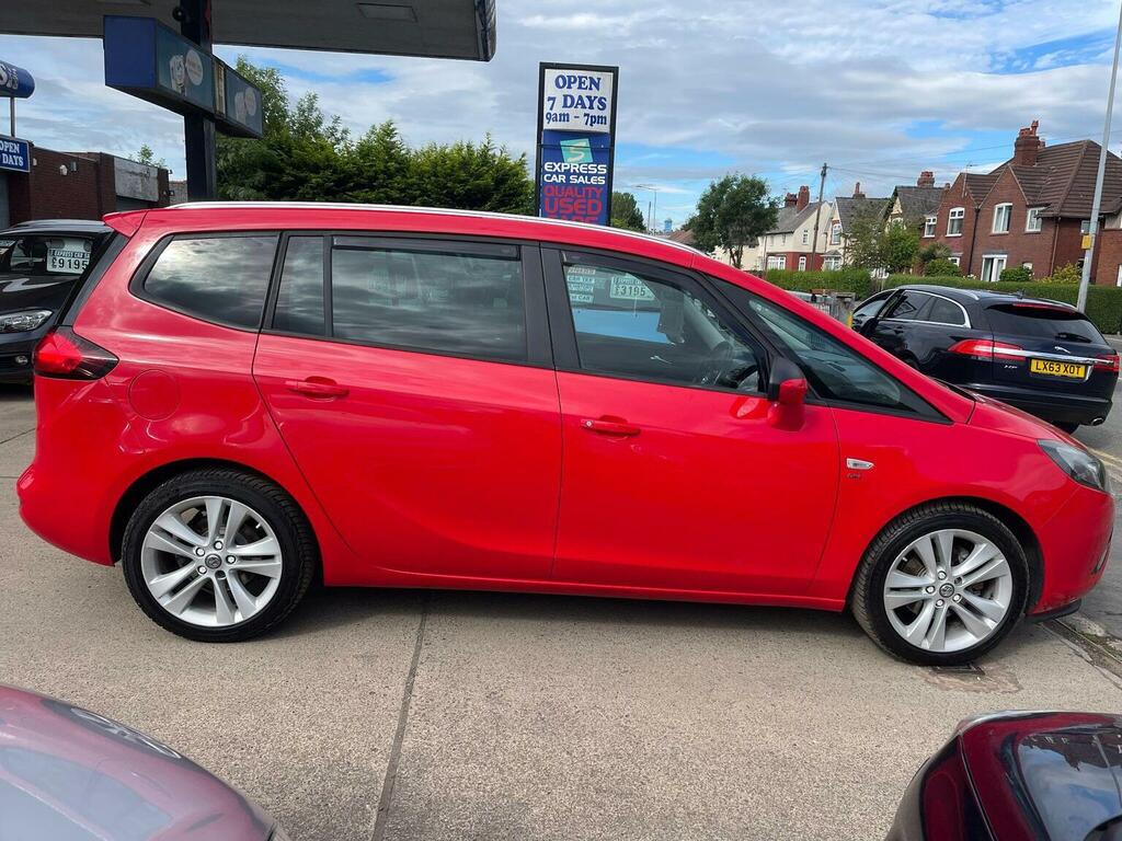 Vauxhall Zafira Tourer 1.4I Turbo Sri Euro 6 Red #3