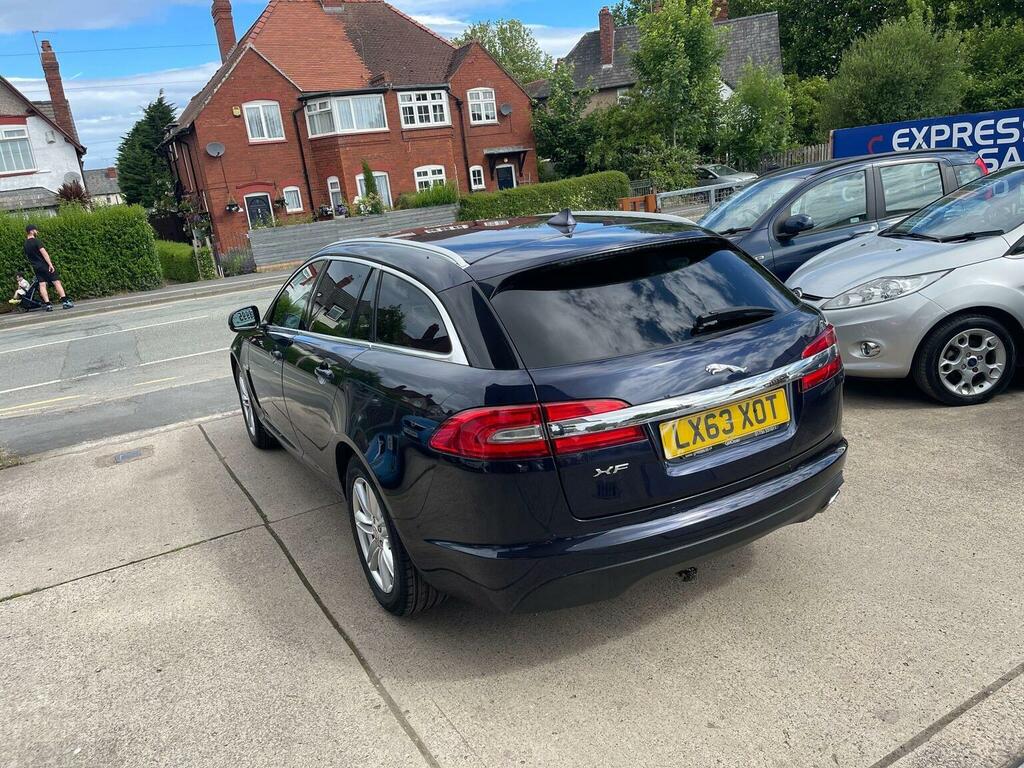 Jaguar XF 2.2D Luxury Sportbrake Euro 5 Ss Blue #5
