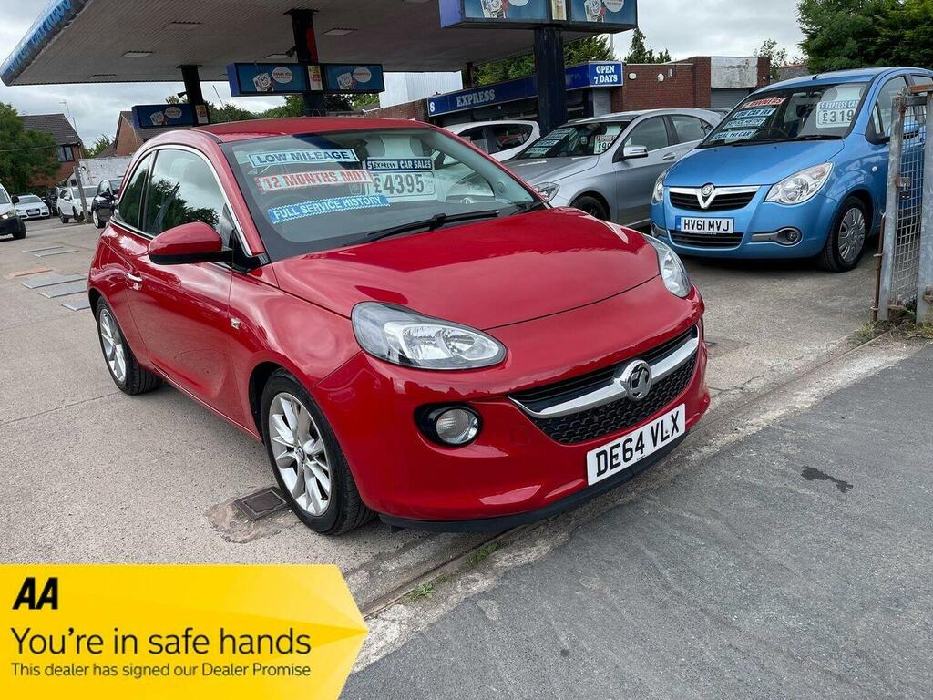 Vauxhall Adam 1.2 16V Jam Euro 5 Red