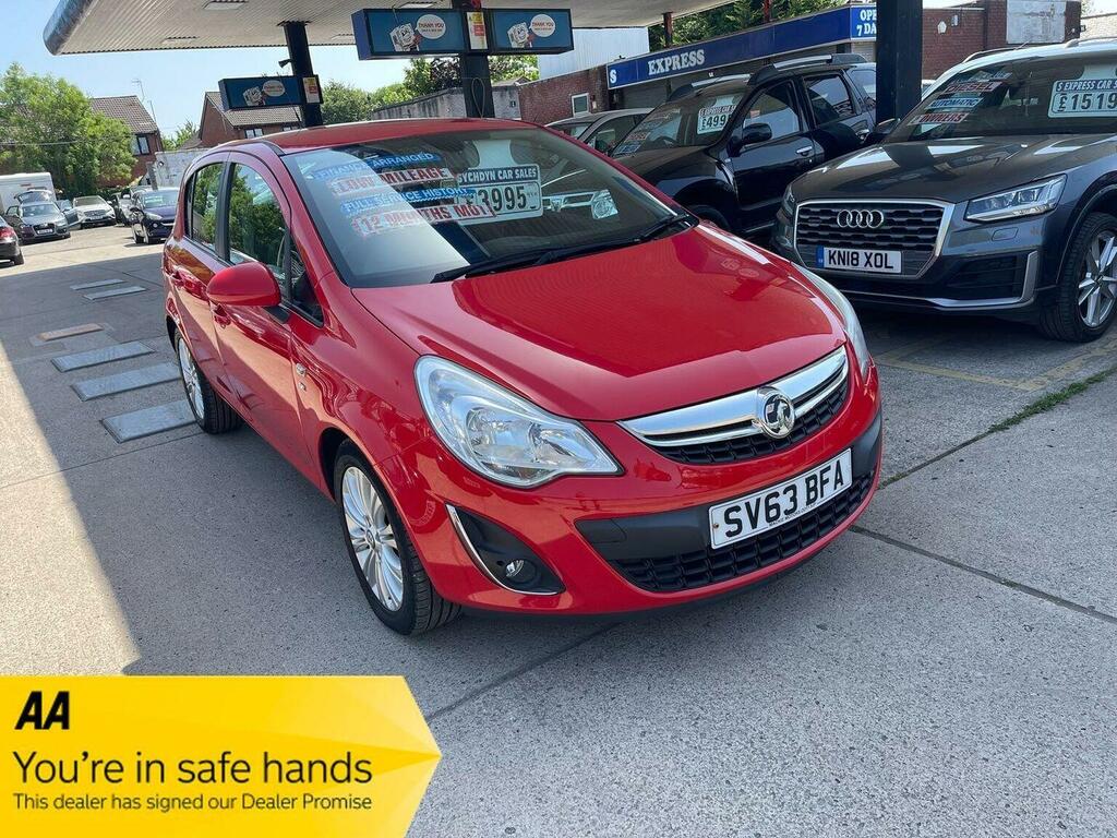 Vauxhall Corsa Hatchback 1.2I Ecoflex 16V Se Euro 5 Ss 20 Red