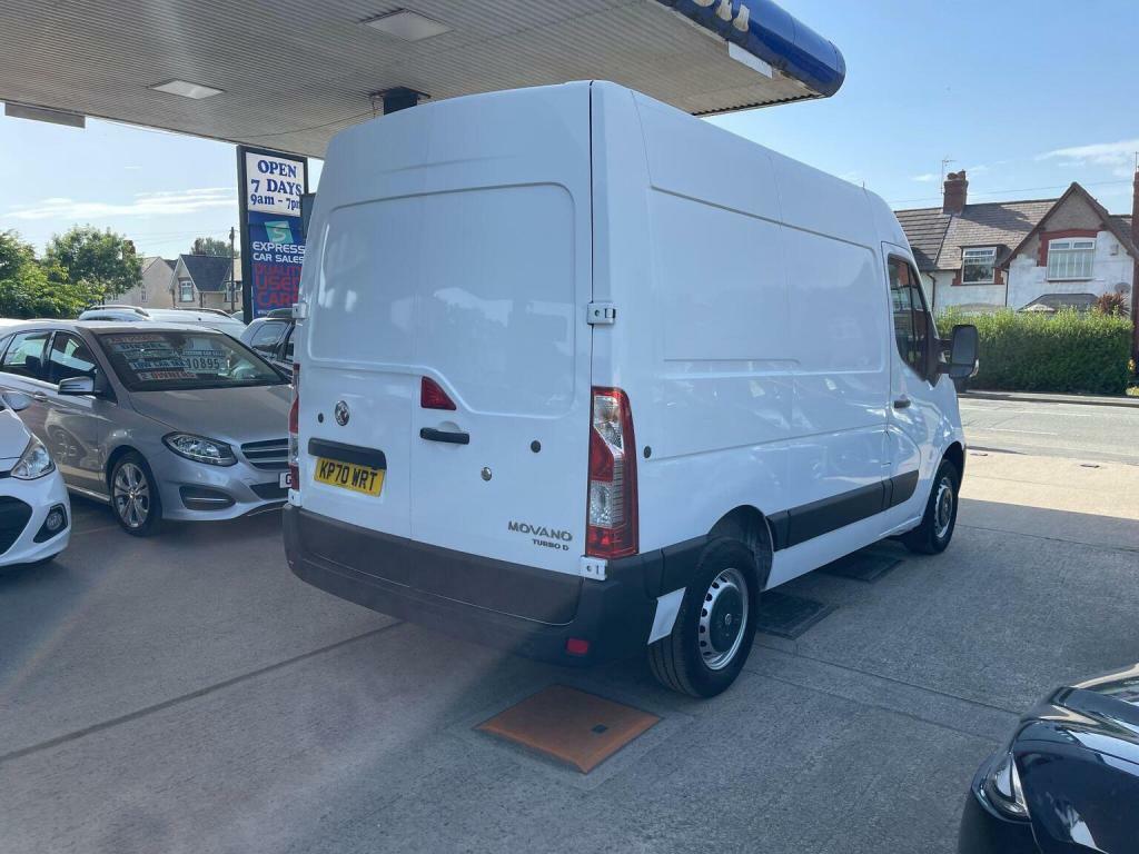 Vauxhall Movano 2.3 Turbo D 135Ps H2 Van White #20