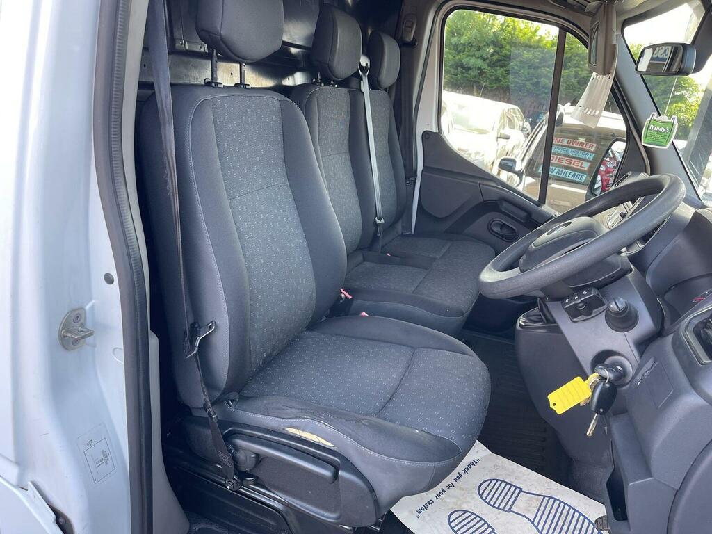 Vauxhall Movano 2.3 Turbo D 135Ps H2 Van White #10