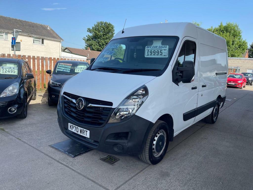 Vauxhall Movano 2.3 Turbo D 135Ps H2 Van White #23