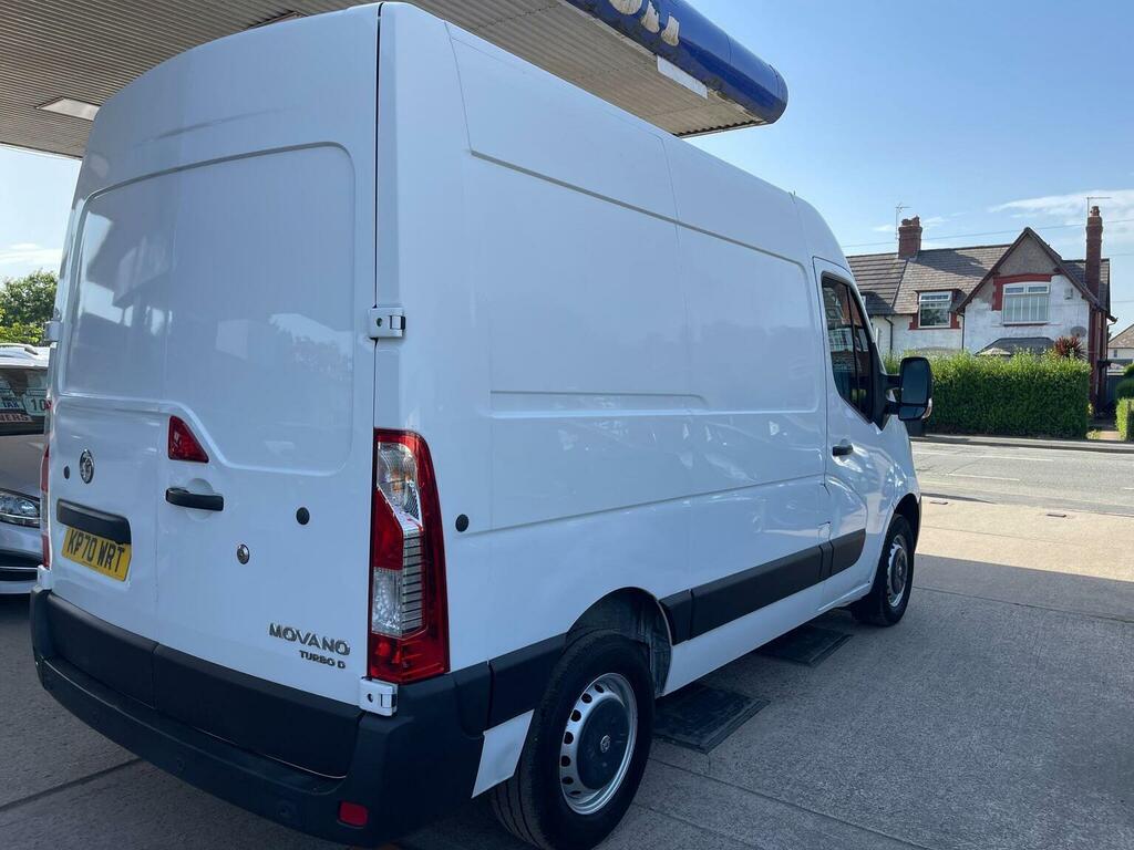Vauxhall Movano 2.3 Turbo D 135Ps H2 Van White #19