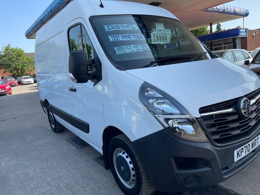 Vauxhall Movano 2.3 Turbo D 135Ps H2 Van White #16