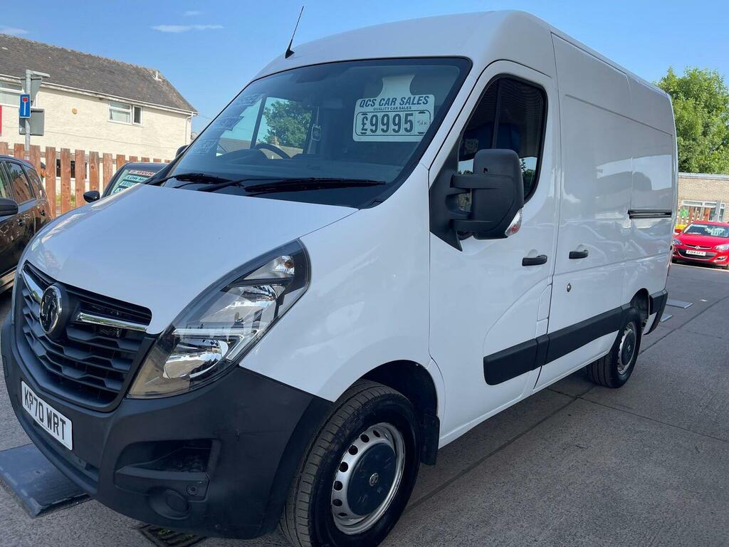 Vauxhall Movano 2.3 Turbo D 135Ps H2 Van White #18