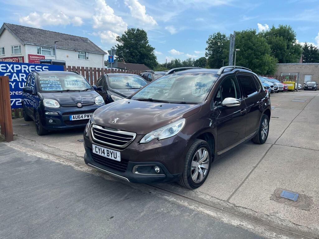 Peugeot 2008 Suv 1.6 E-hdi Allure Egc Euro 5 Ss 201414 Brown #4