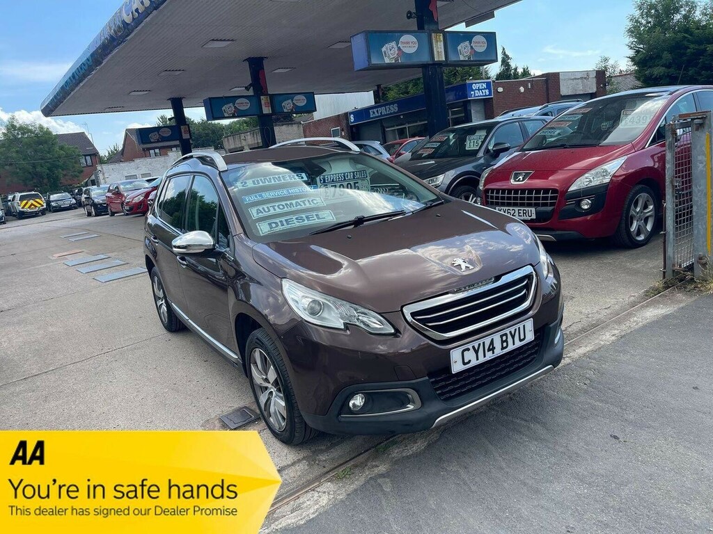 Peugeot 2008 Suv 1.6 E-hdi Allure Egc Euro 5 Ss 201414 Brown