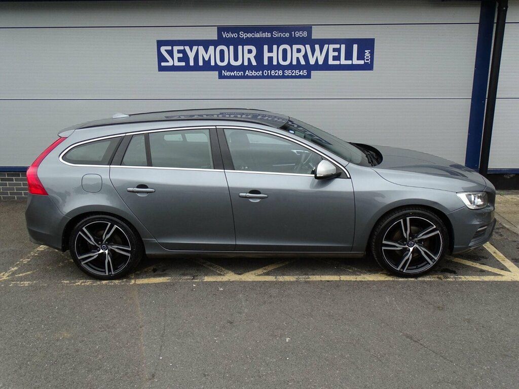 Volvo V60 2.0 D3 R-design Nav Euro 6 Ss HK18VEO Grey #5