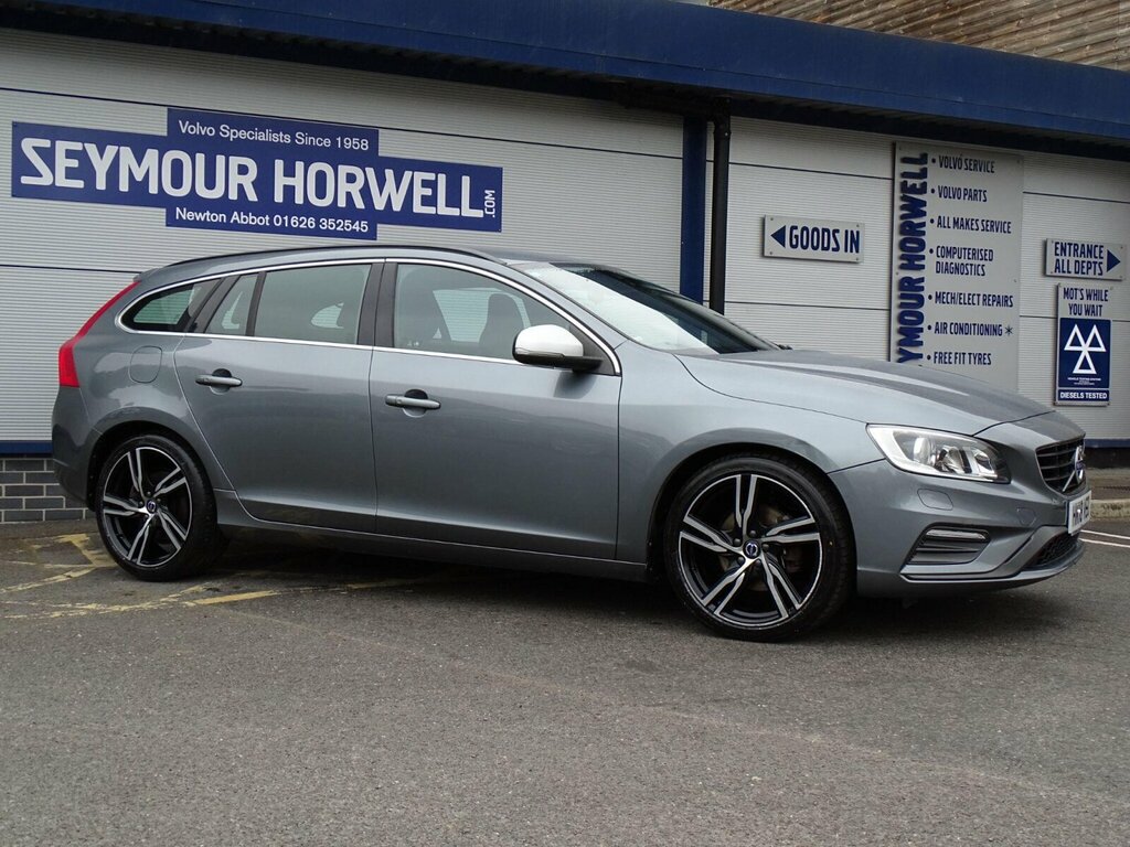 Volvo V60 2.0 D3 R-design Nav Euro 6 Ss HK18VEO Grey #3