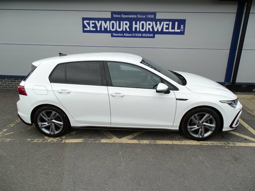 Volkswagen Golf 1.5 Etsi Mhev R-line Dsg Euro 6 Ss WG24AOC White #6