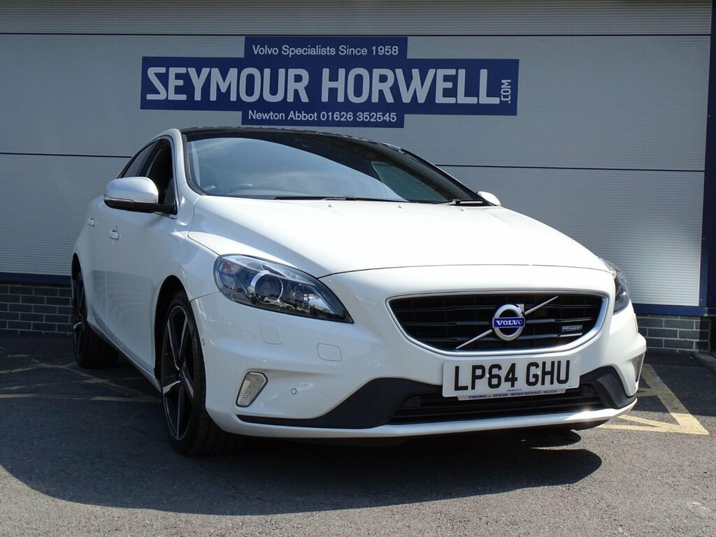 Volvo V40 2.0 T5 R-design Lux Nav Geartronic Euro 6 Ss White