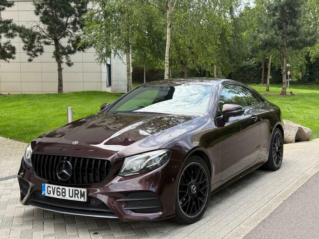 Mercedes-Benz E Class 2.0 E220d Amg Line Premium Coupe Red