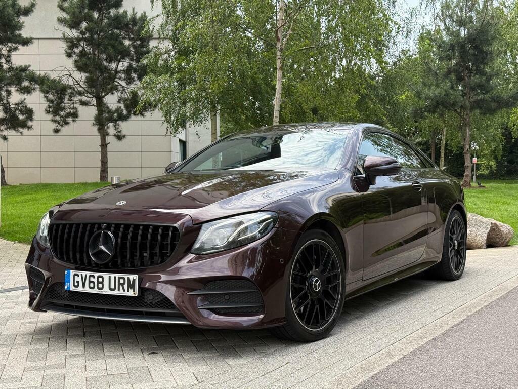 Mercedes-Benz E Class 2.0 E220d Amg Line Premium Coupe Red #3