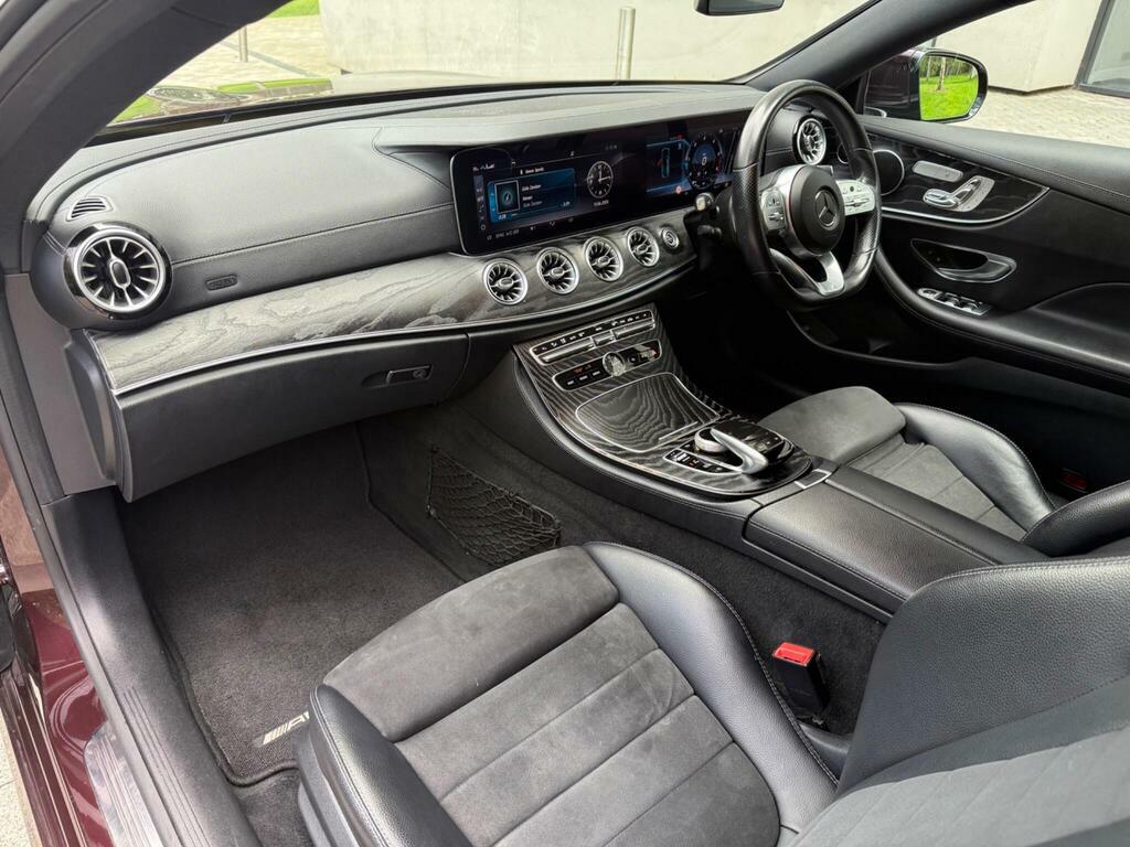 Mercedes-Benz E Class 2.0 E220d Amg Line Premium Coupe Red #2