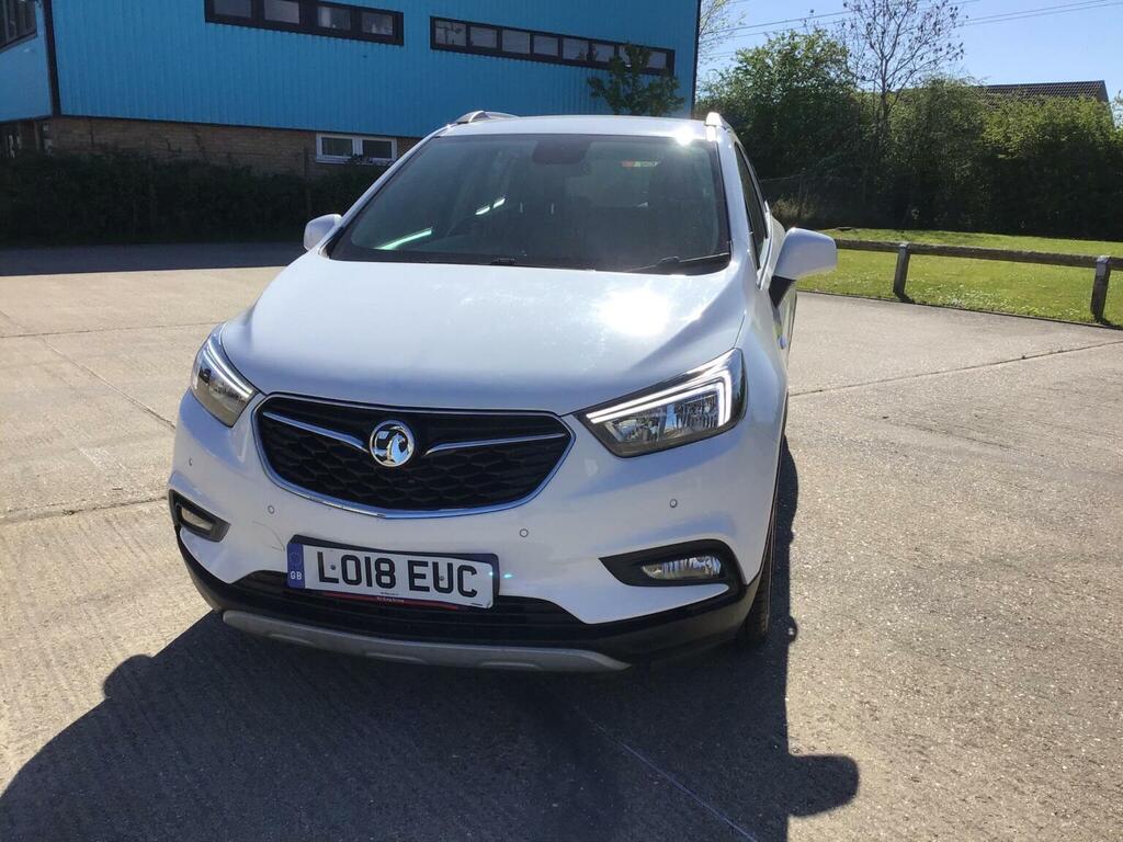 Vauxhall Mokka X Suv 1.4I Turbo Design Nav Euro 6 201818 LO18EUC White #2