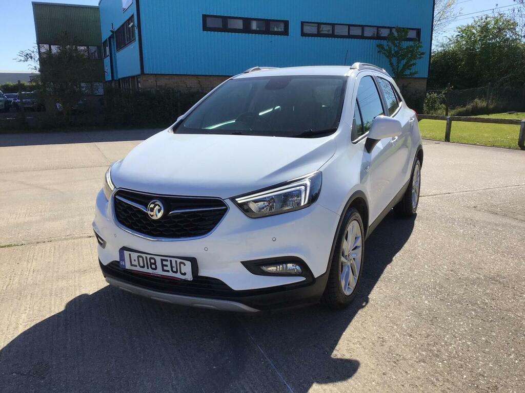 Vauxhall Mokka X Suv 1.4I Turbo Design Nav Euro 6 201818 LO18EUC White #3