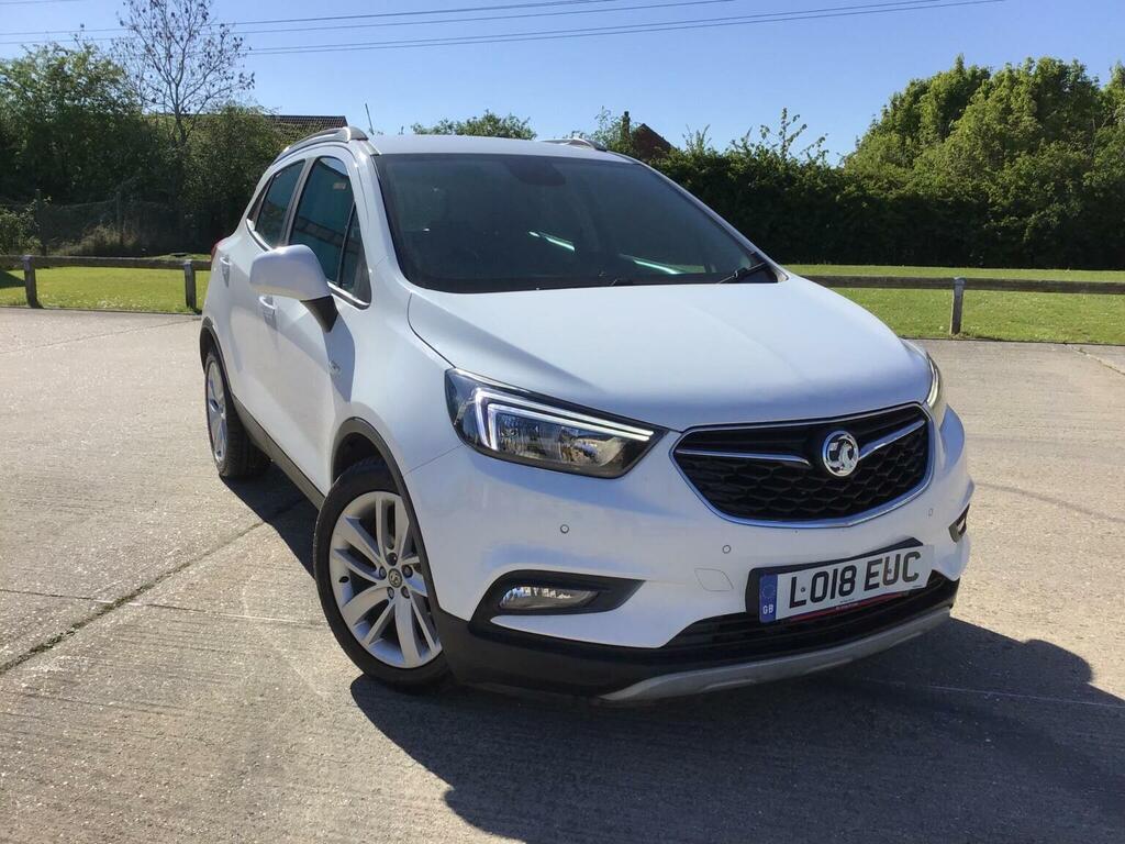 Vauxhall Mokka X Suv 1.4I Turbo Design Nav Euro 6 201818 LO18EUC White #6