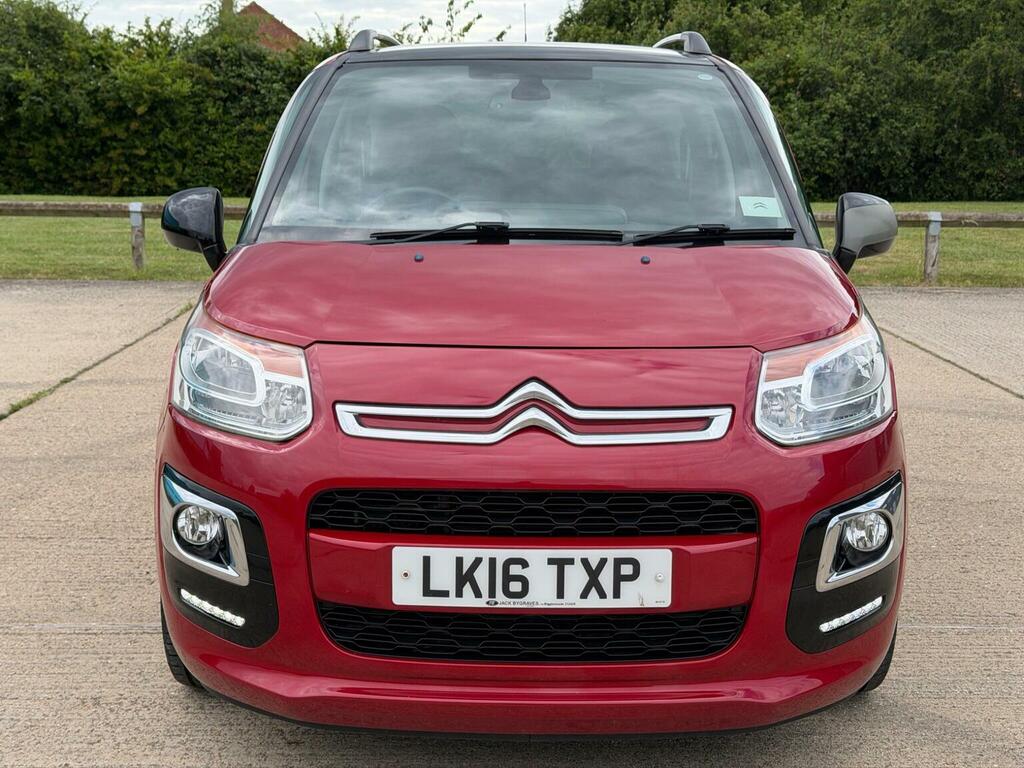 Citroen C3 Picasso 1.6 Bluehdi Platinum Euro 6 Red #2