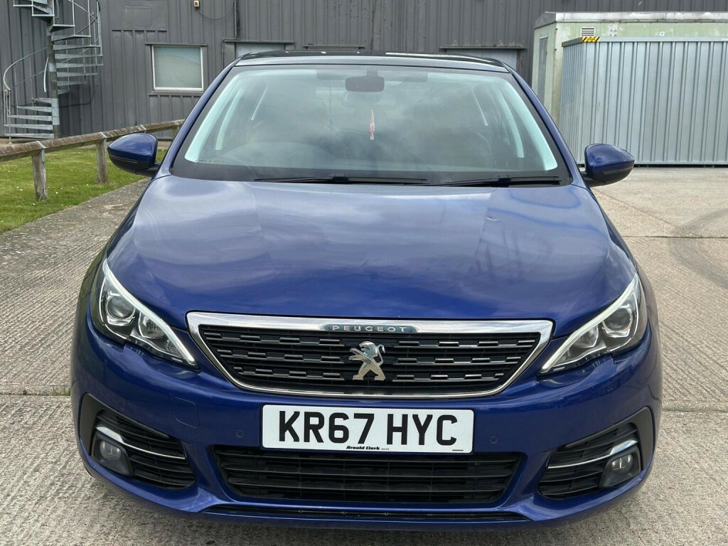 Peugeot 308 Hatchback 1.2 Puretech Allure Euro 6 Ss 20 KR67HYC Blue #6