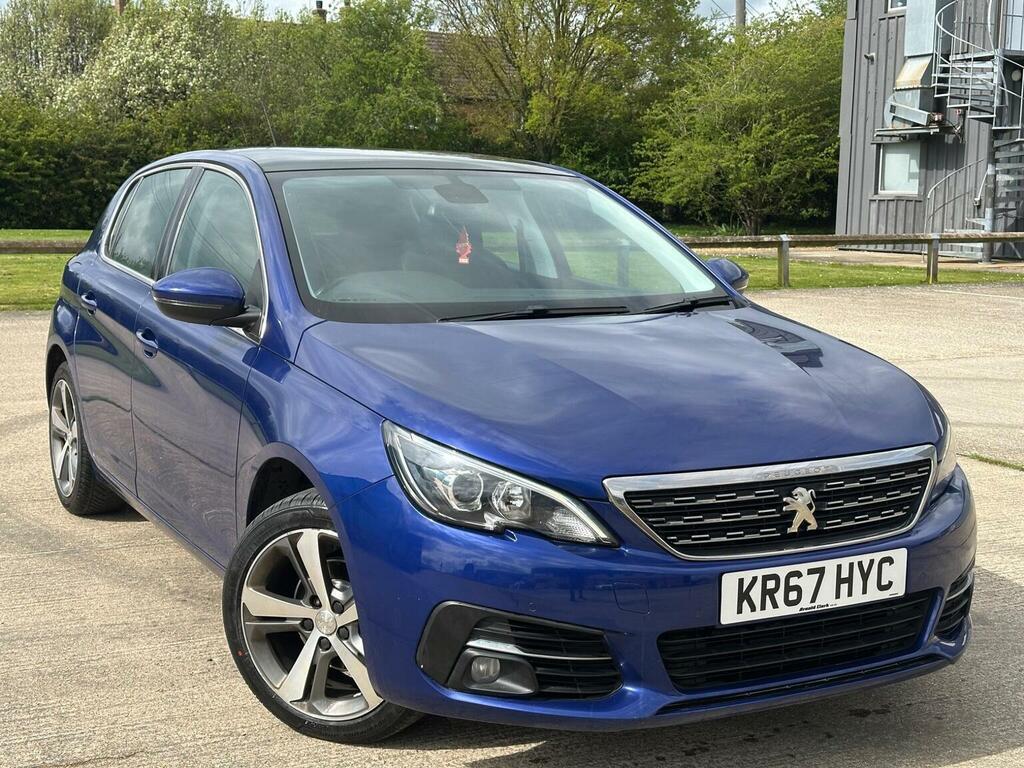Peugeot 308 1.2 Puretech Allure Euro 6 Ss Blue