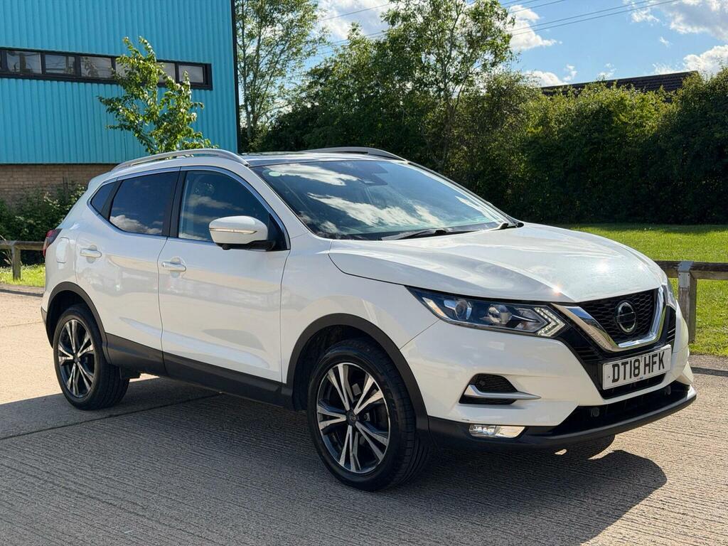 Nissan Qashqai Suv 1.2 Dig-t N-connecta Euro 6 Ss 201818 DT18HFK White #6