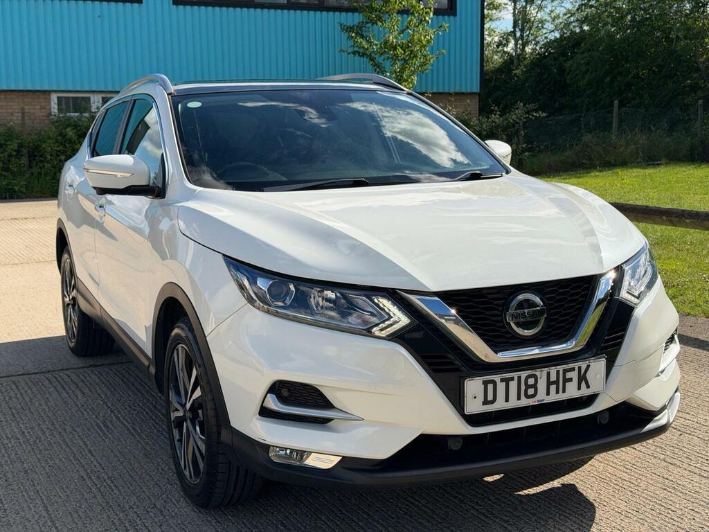 Nissan Qashqai Suv 1.2 Dig-t N-connecta Euro 6 Ss 201818 DT18HFK White #5