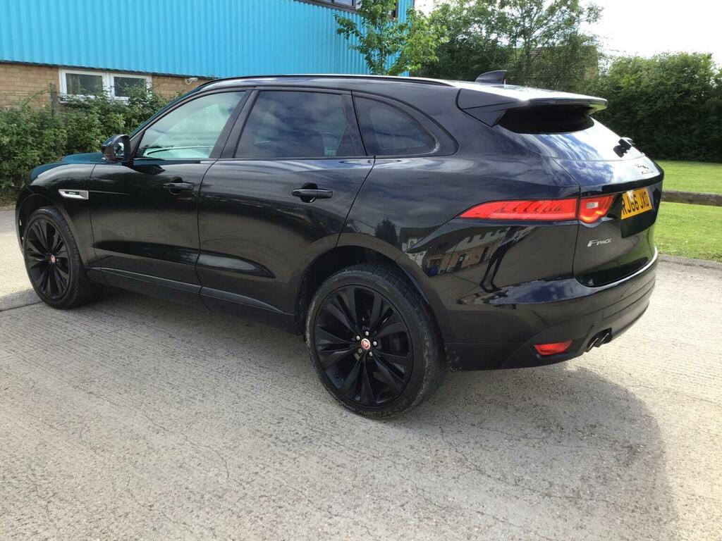 Jaguar F-Pace 2.0 D180 R-sport Awd Euro 6 Ss Black #4
