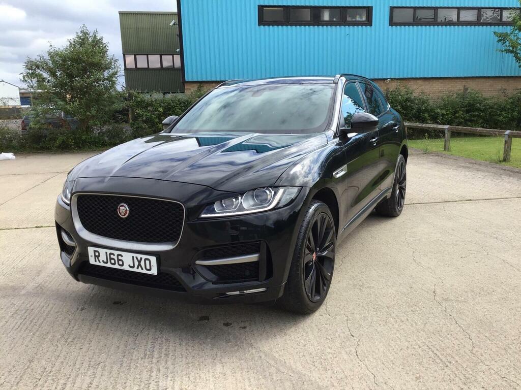 Jaguar F-Pace 2.0 D180 R-sport Awd Euro 6 Ss Black #3