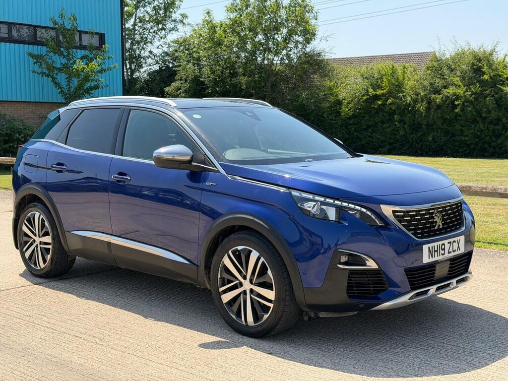 Peugeot 3008 Suv 2.0 Bluehdi Gt Eat Euro 6 Ss 201919 Blue #5