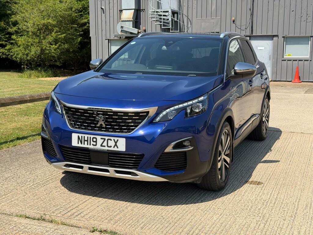 Peugeot 3008 Suv 2.0 Bluehdi Gt Eat Euro 6 Ss 201919 Blue #3