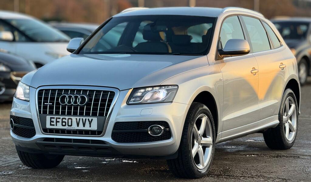 Audi Q5 2.0 Tdi S Line S Tronic Quattro Euro 5 Silver #3