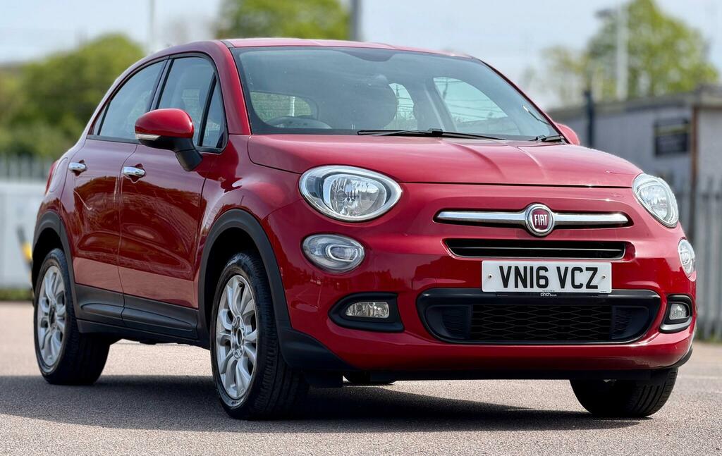 Fiat 500X 1.6 E-torq Pop Star Euro 6 Red #5