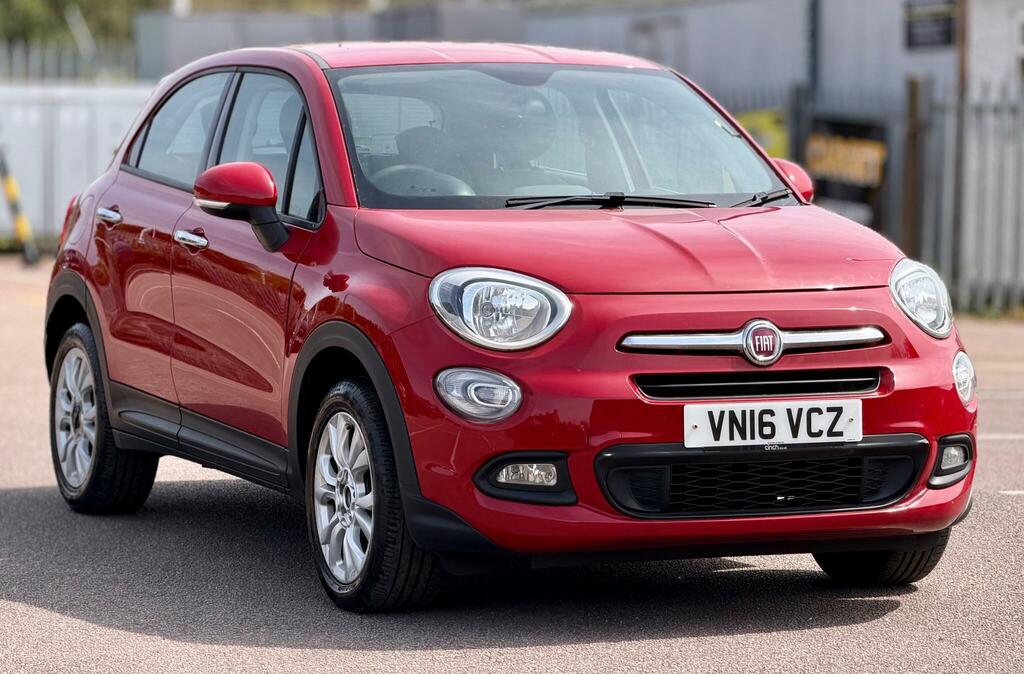 Fiat 500X 1.6 E-torq Pop Star Euro 6 Red