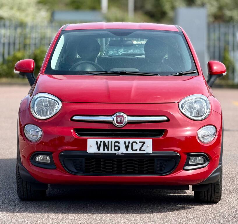 Fiat 500X 1.6 E-torq Pop Star Euro 6 Red #4