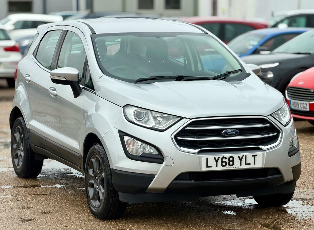 Ford Ecosport 1.0T Ecoboost Zetec Euro 6 Ss LY68YLT Silver #2