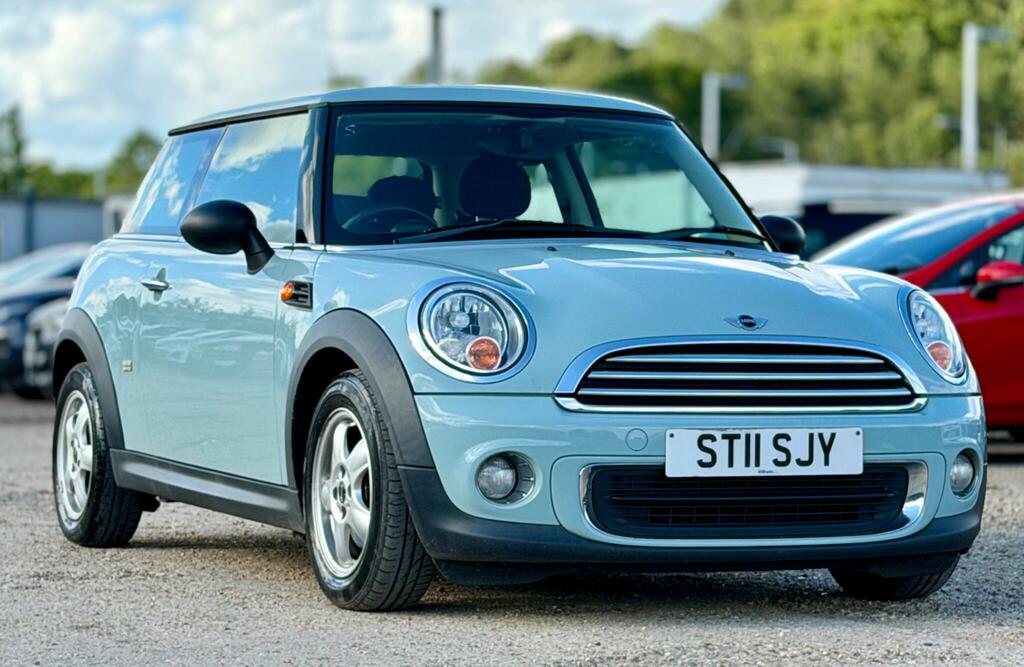 Mini Hatch One Blue #3