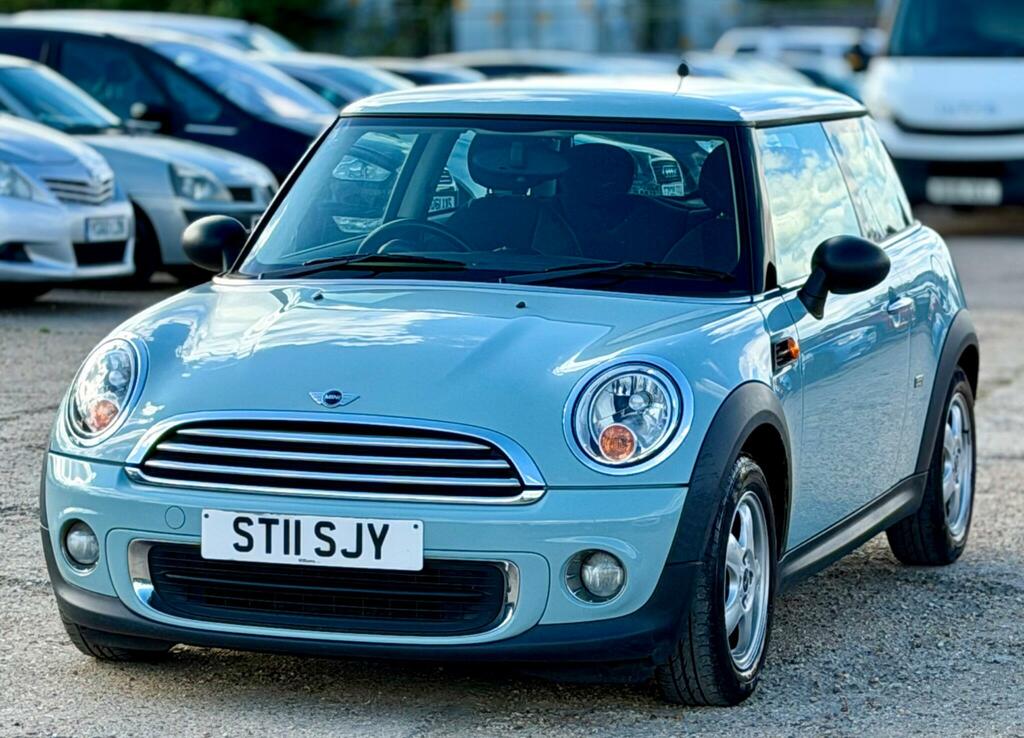 Mini Hatch One Blue #5