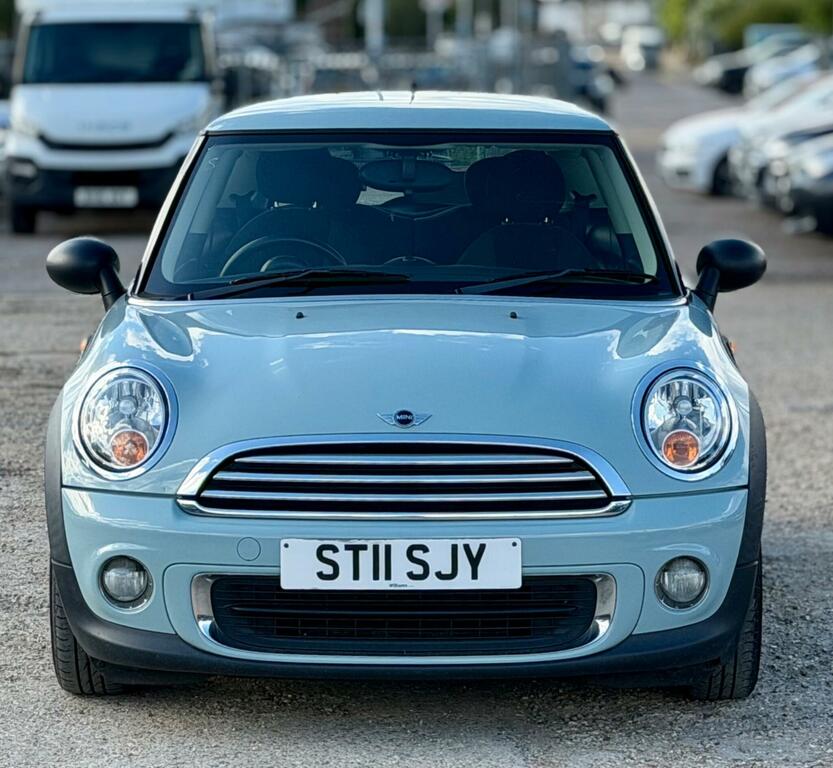 Mini Hatch One Blue #4