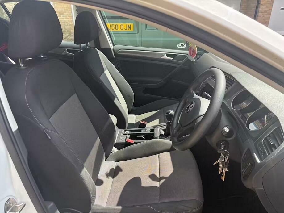 Volkswagen Golf 1.6 Se Tdi Bluemotion Technology 103 Bhp Red #7