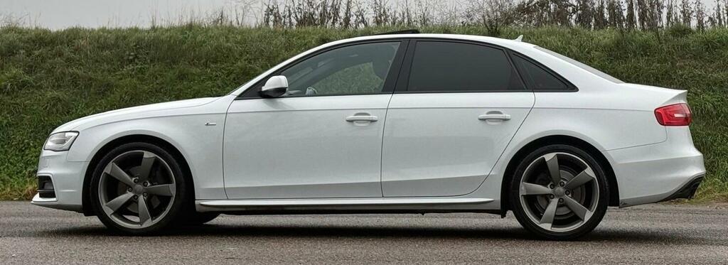 Audi A4 Saloon 2.0 Tdi Black Edition Quattro Euro 5 Ss Grey #14